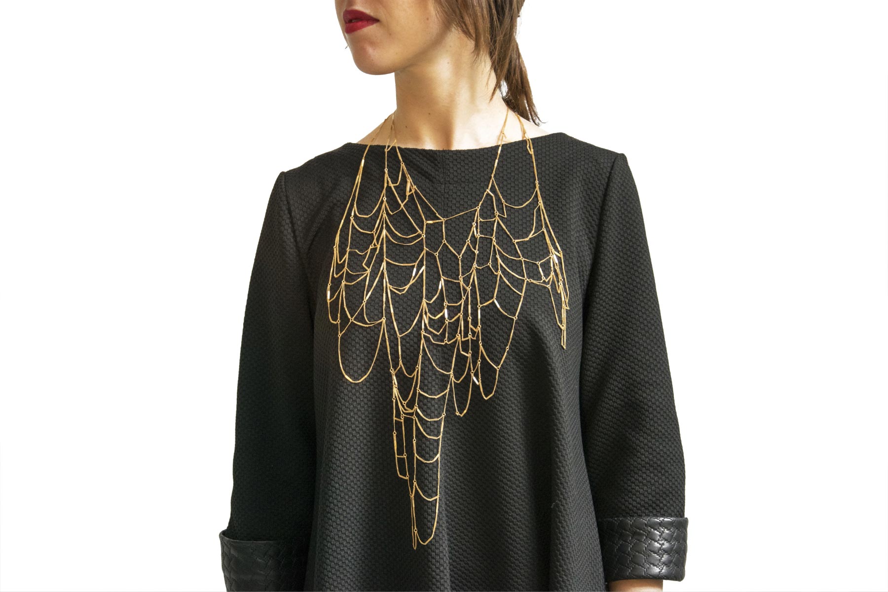Giulia Savino Necklace Geneve 1 20000 Gold plated brass Italiano Plurale