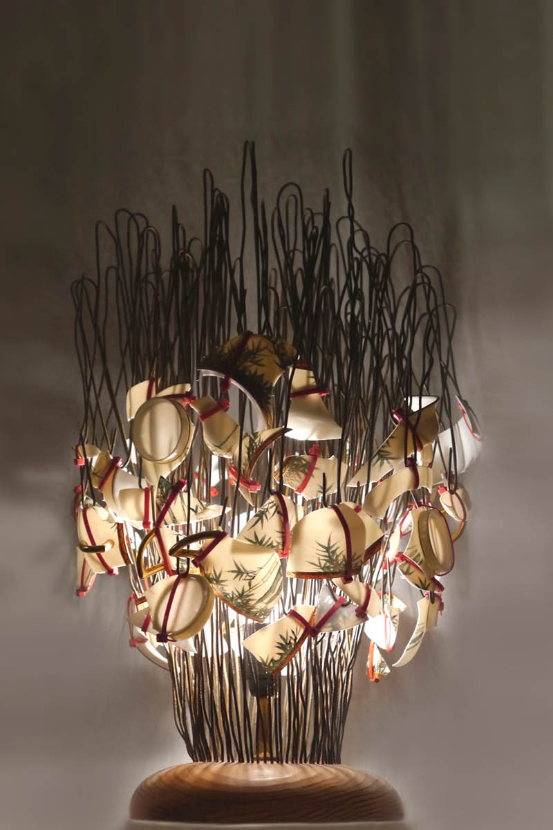 Lamp porcelain verena oppermann