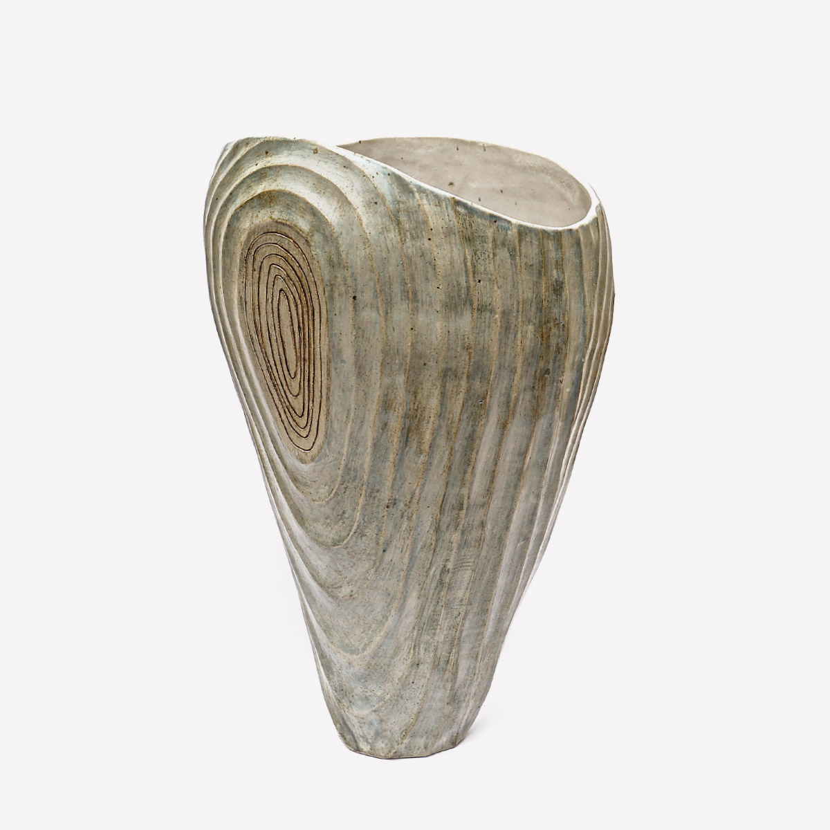Sara Federici Vessel Acqua Vessel White Stoneware 1260