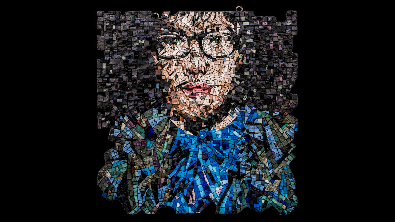 italian contemporary art Ursula Corsi mosaic Italiano Plurale