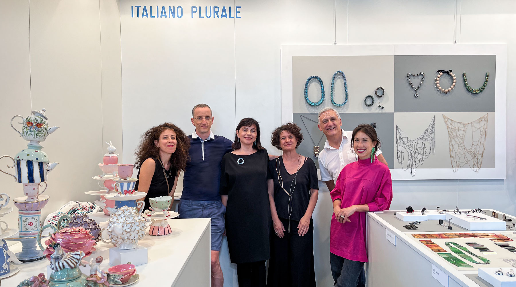 ihm München Gian Luca Bartellone Cecilia Coppola Stefania Lucchetta Giulia Savino Stenia Scarselli jewelry ceramic italiano plurale